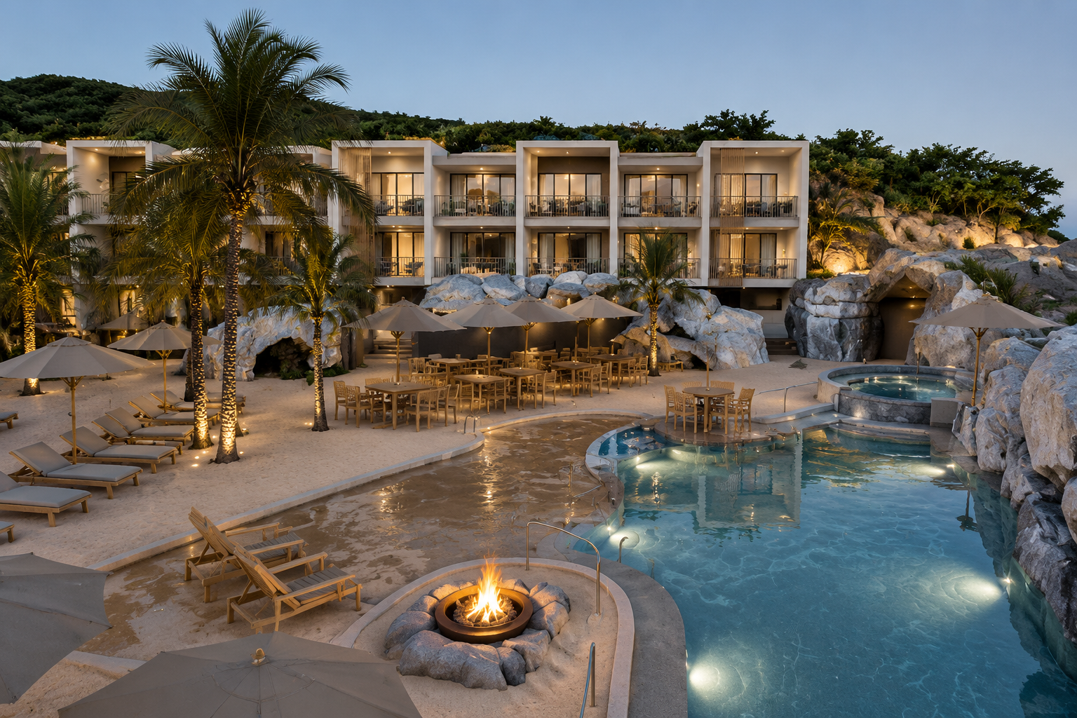 SAINTY™ Fast Assembled Aluminum Railing - Holland Coastal Hotel Project