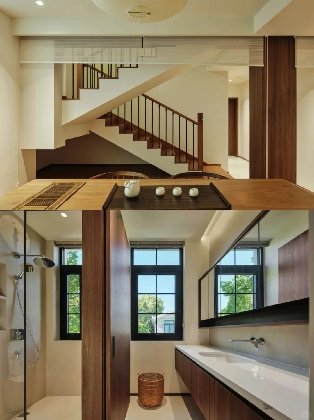 SAINTY™ Powder Coated Aluminum Casement Windows - Iron-look windows and doors in morden house