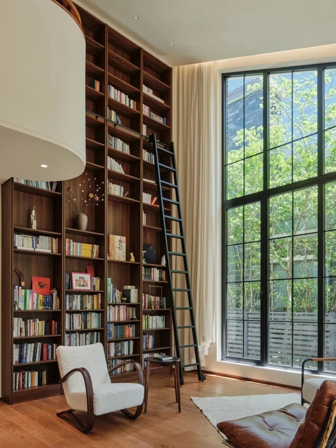 SAINTY™ Triple-Pane Aluminum Casement Windows - Triangular Window + Extra-Tall Door & Window + Large Curtain Wall + Oversized Access Door